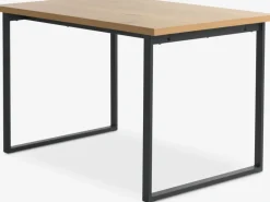 Mesas De Comedor>JYSK AABENRAAMesa de comedor AABENRAA 80x120 color roble cálido/negro