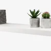 Baldas|Baldas>JYSK ABILDEstante flotante ABILD 120x24 blanco