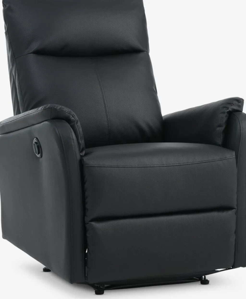 Sillones>JYSK ABILDSKOVSillón reclinable ABILDSKOV eléctrico polipiel Negro