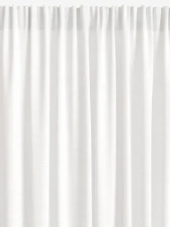 Cortinas Traslúcidas>JYSK ABRAURCortina ABRAUR 1x140x175 blanco crudo Blanco roto
