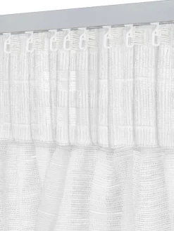 Cortinas Traslúcidas>JYSK ABRAURCortina ABRAUR 1x140x175 blanco crudo Blanco roto