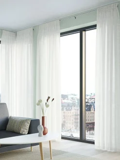 Cortinas Traslúcidas>JYSK ABRAURCortina ABRAUR 1x140x300 blanco crudo Blanco roto