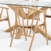 Mesas De Comedor|Conjuntos De Comedor>JYSK AGERBY + LYKSBORGMesa AGERBY L190 roble natural + 4 sillas LYKSBORG roble