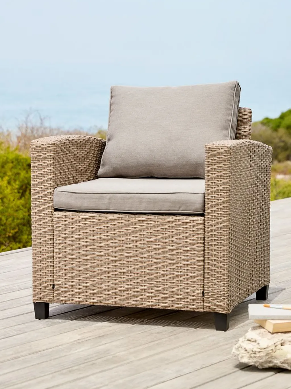 Sillas De Jardín|Muebles De Jardín>JYSK AGERMOSESillón de exterior AGERMOSE Natural
