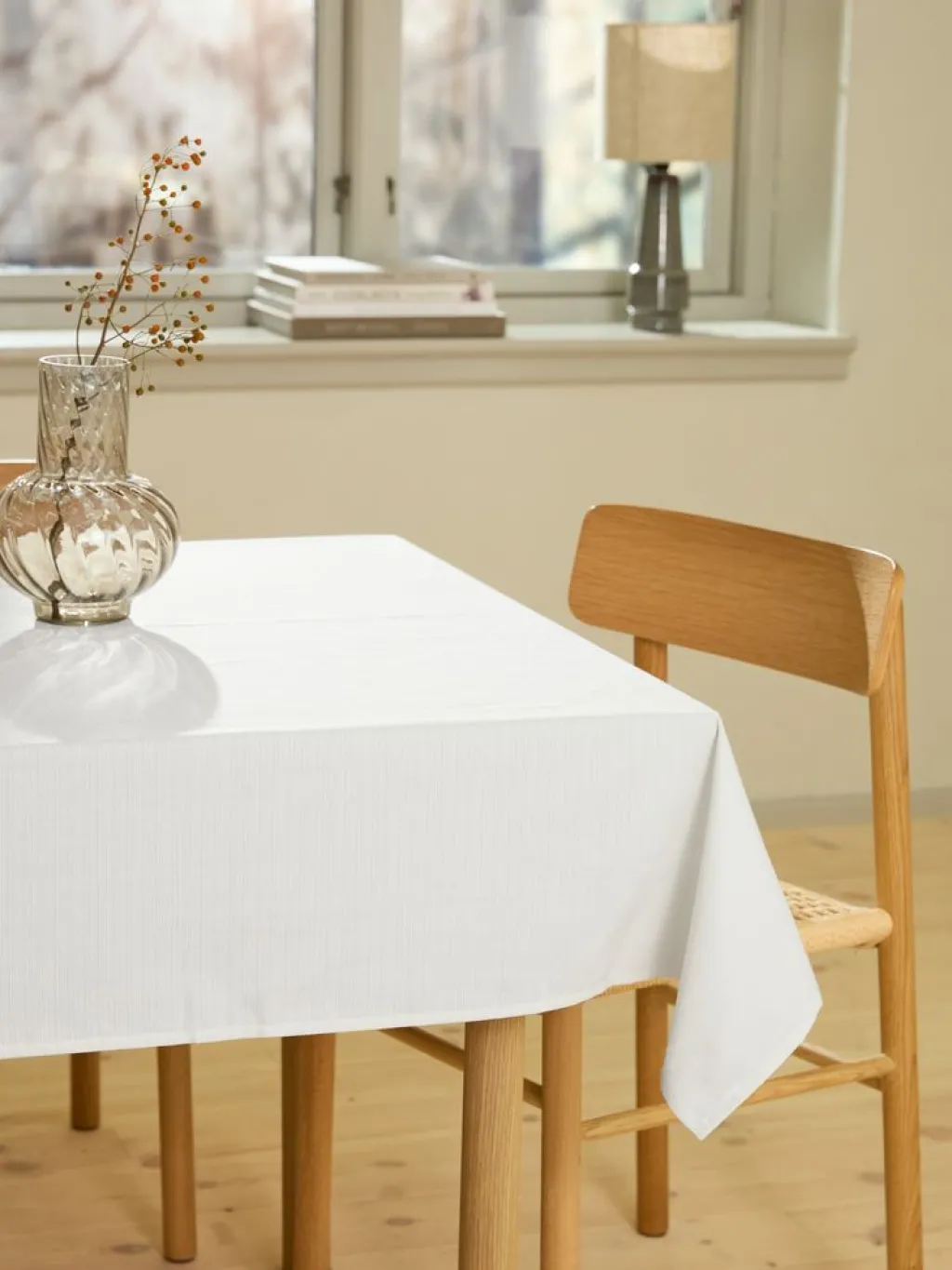 Manteles>JYSK AGERMYNTEMantel AGERMYNTE 140x240 blanco crudo