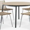 Conjuntos Mesa Y Sillas De Jardín>JYSK AKTIVEN + MIDDAGSBERGETMesa AKTIVEN L118/168 + 4 sillas MIDDAGSBERGET natural