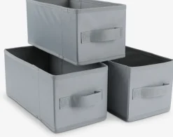 Todas Las Cestas|Cestas Y Cajas>JYSK ALBANCestas ALBAN A14xL28xA13cm juego de 3