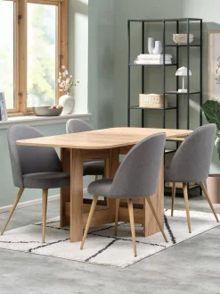 Mesas De Comedor>JYSK ALLINGMesa de comedor ALLING 80x100/163 color roble cálido
