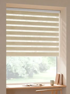 Estores Dobles>JYSK ALSTENEstor doble con cajón ALSTEN 80x250cm Natural