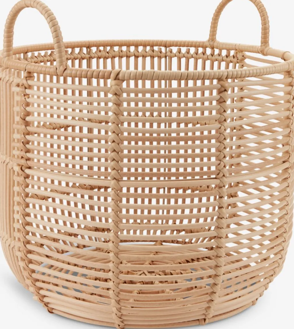 Todas Las Cestas|Cestas Y Cajas>JYSK ALVARCesta ALVAR Ø35xA35cm natural