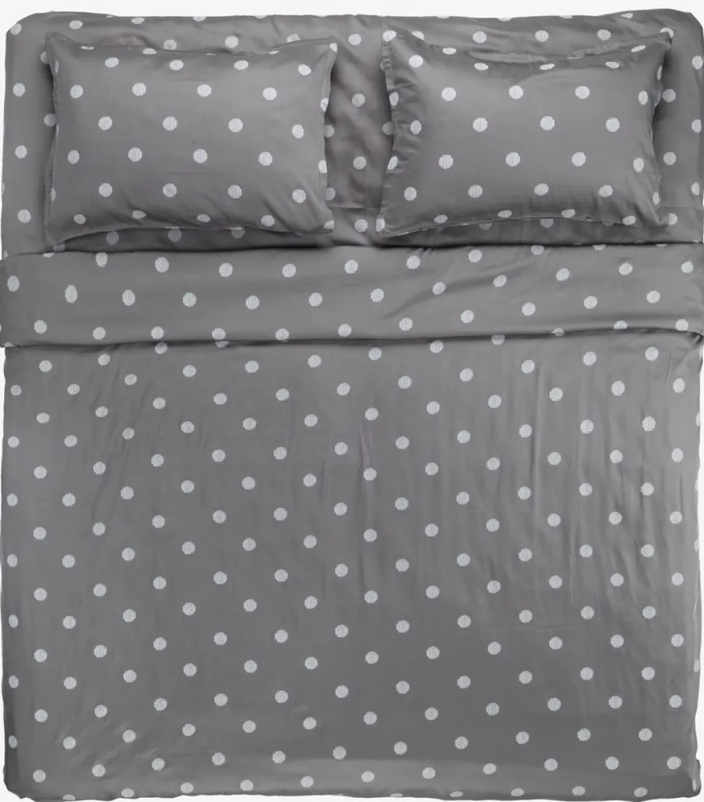 Juegos De Funda Nórdica|Juegos De Sábanas>JYSK ANEPLUSJuego de sábanas satén ANE 240x280 gris