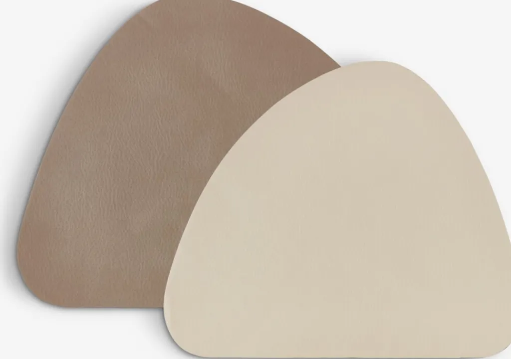 Manteles Individuales>JYSK ARTISKOKKMantel individual ARTISKOKK 33x44 beis/gris Beige, Gris