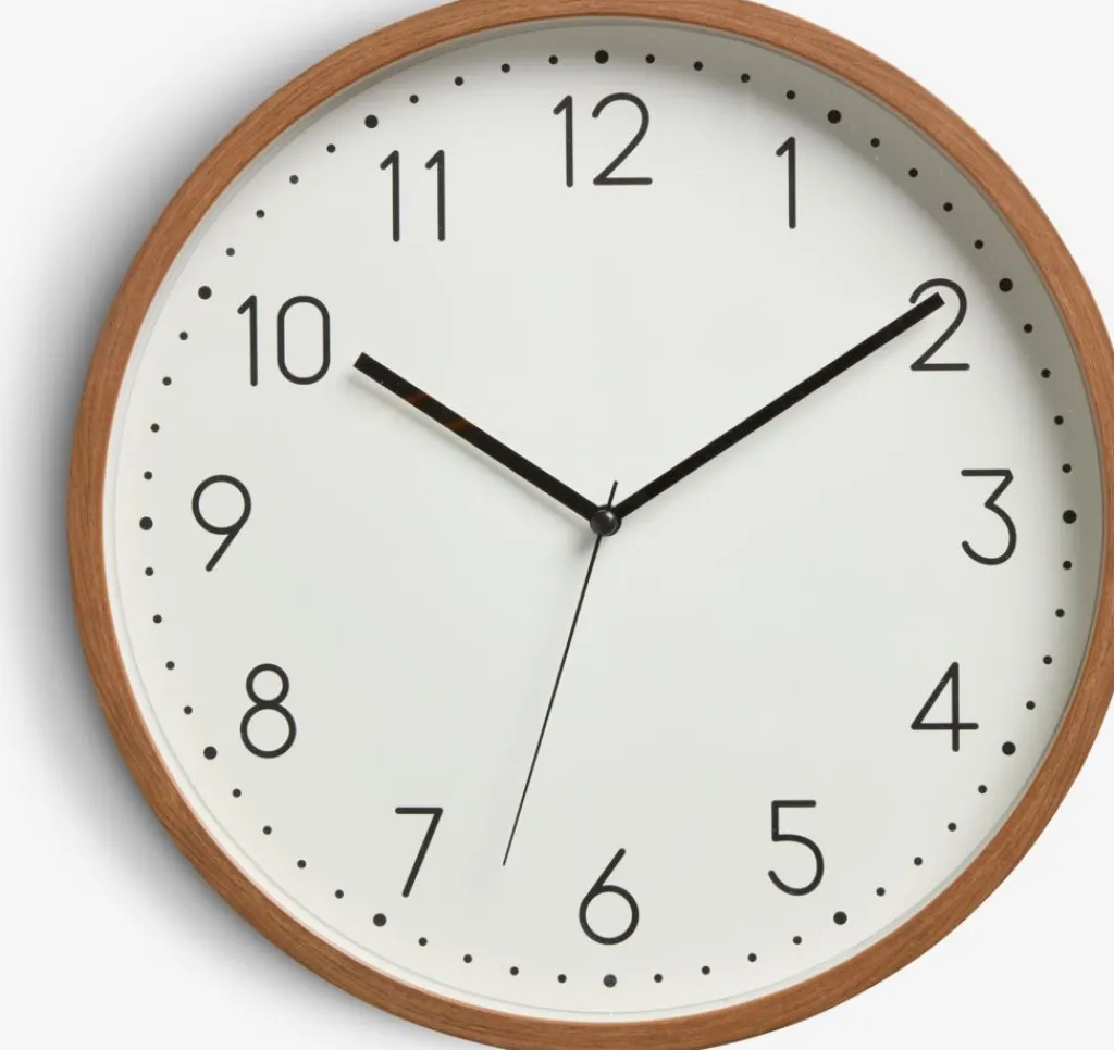 Relojes>JYSK ASKILDReloj de pared ASKILD Ø30cm marrón