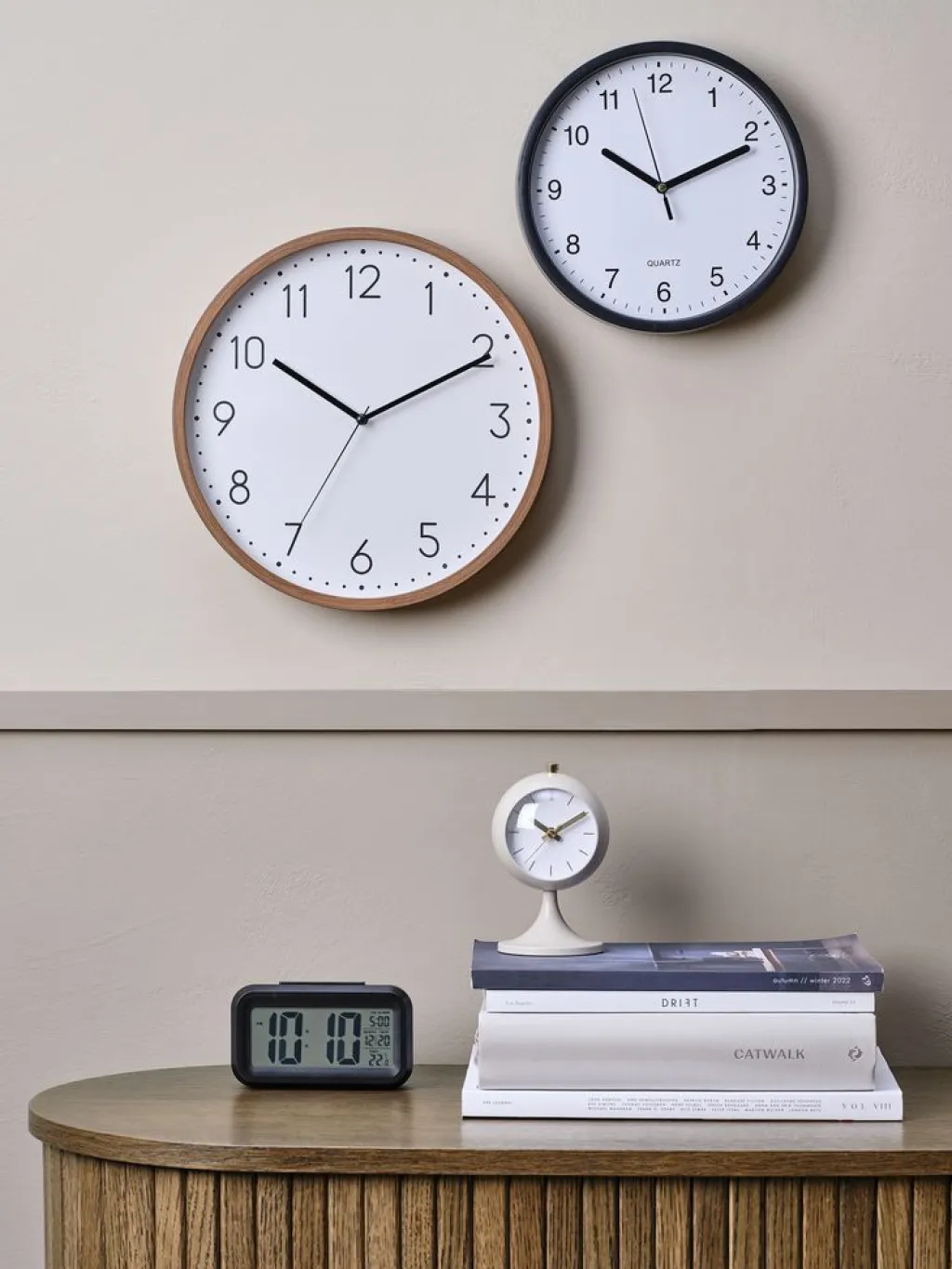 Relojes>JYSK ASKILDReloj de pared ASKILD Ø30cm marrón