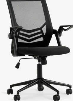 Sillas De Oficina|Sillas Gaming>JYSK ASPERUPSilla de escritorio ASPERUP malla negro/tela negro