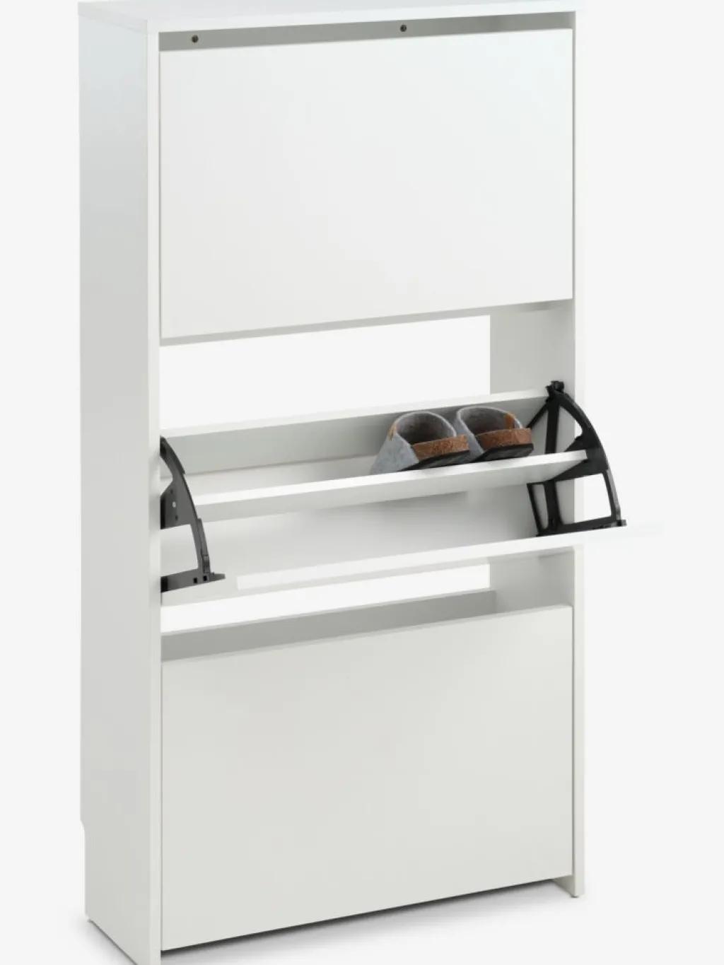 Zapateros|Zapateros>JYSK BAKHUSEZapatero BAKHUSE 3 compartimentos Blanco