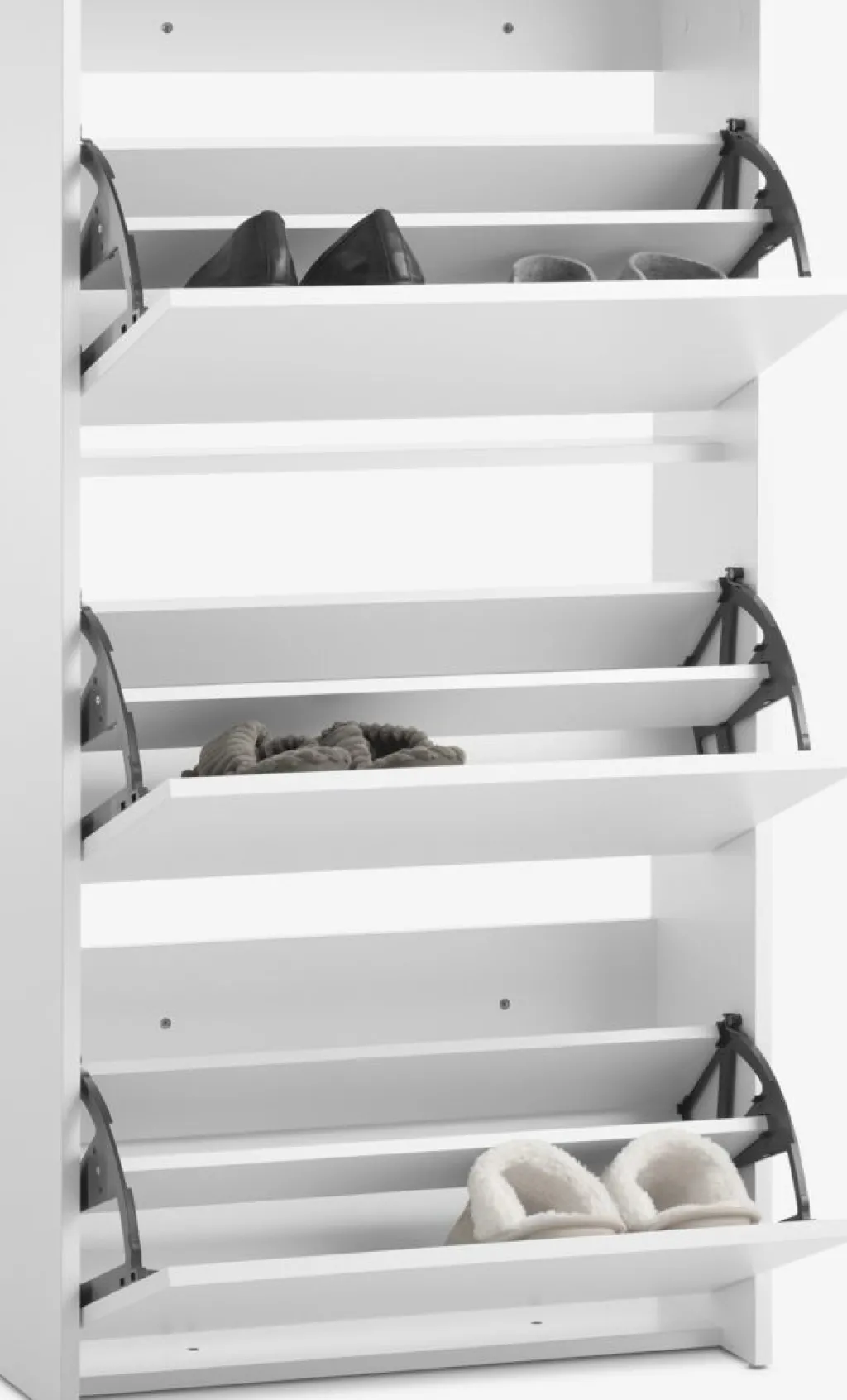 Zapateros|Zapateros>JYSK BAKHUSEZapatero BAKHUSE 3 compartimentos Blanco