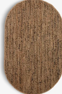 Alfombras Pequeñas|Alfombras>JYSK BAOBABAlfombra BAOBAB 90x150 natural/negro