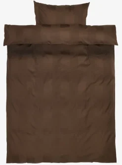Juegos De Funda Nórdica>KRONBORG BARBOGOLDJuego funda nórdica satén BARBO 155x220 Marrón
