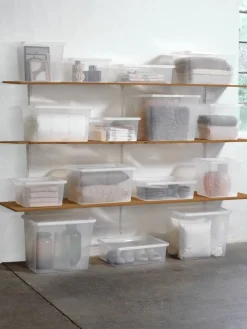 Todas Las Cestas|Almacenaje De Plástico>JYSK BASIC BOXCaja BASIC BOX 52L con tapa transparente