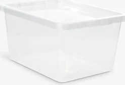 Todas Las Cestas|Almacenaje De Plástico>JYSK BASIC BOXCaja BASIC BOX 20L con tapa transparente