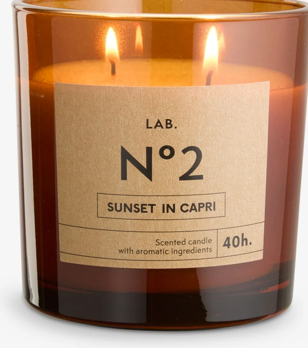 Velas Aromáticas>JYSK BASTIANVela aromática BASTIAN Ø10xA10cm marrón