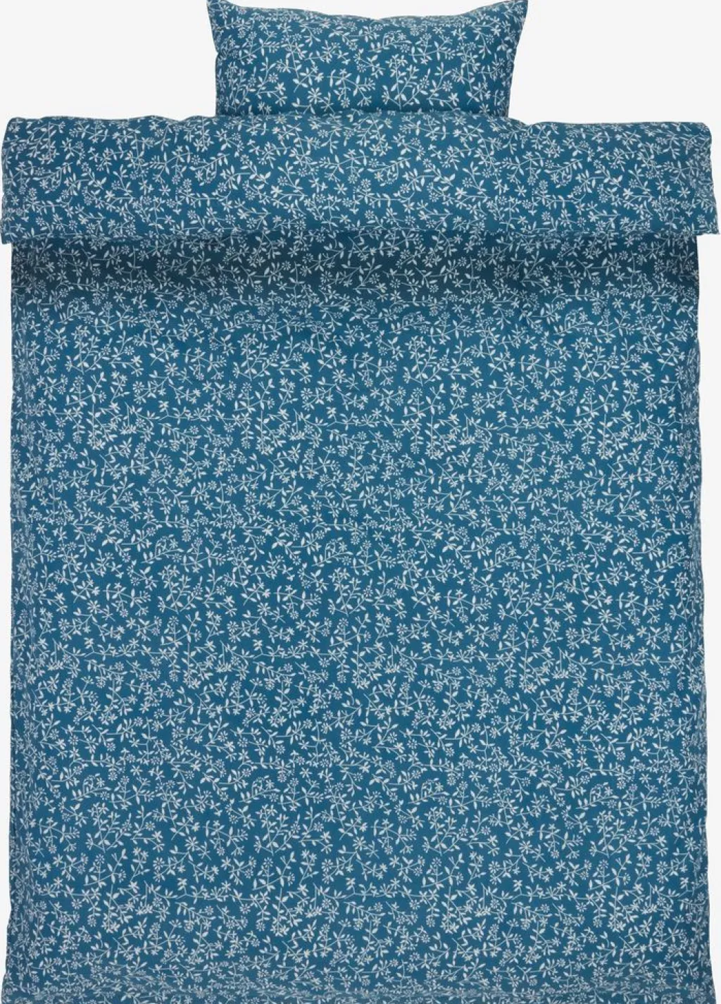 Juegos De Funda Nórdica>JYSK BELLABASICJuego funda nórdica microfibra BELLA 155x220 azul Azul empolvado