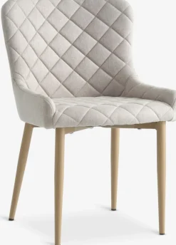 Sillas De Comedor>JYSK BELLINGESilla de comedor BELLINGE tela arena/color roble