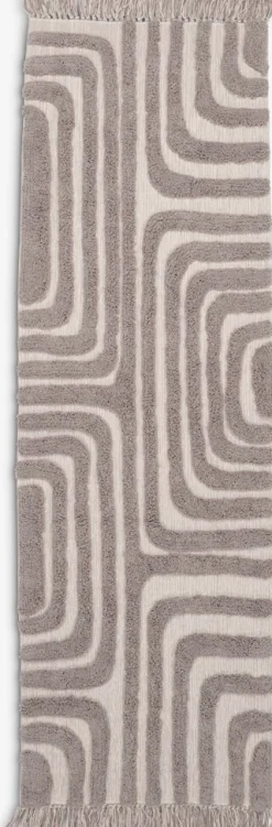 Alfombras Pequeñas|Alfombras>JYSK BERGASTERAlfombra BERGASTER 65x200 gris cálido/beis