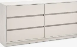 Cómodas|Cómodas>JYSK BILLUNDCómoda BILLUND 3+3 cajones color travertino/beis Travertino+Beige
