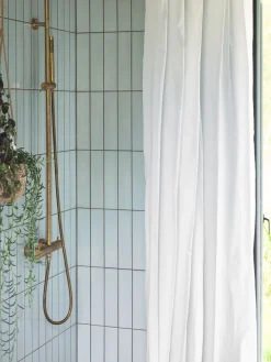 Cortinas De Baño>JYSK BLIKSTORPBASICCortina de ducha BLIKSTORP 150x200 blanco