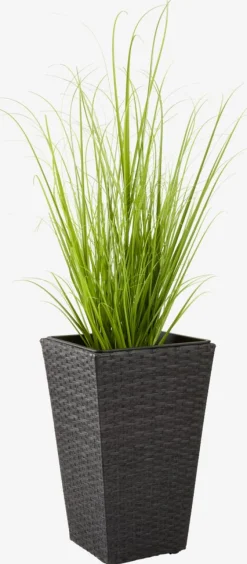 Maceteros>JYSK BLOMMORCesto de jardín BLOMMOR A31xL31xA50 Negro