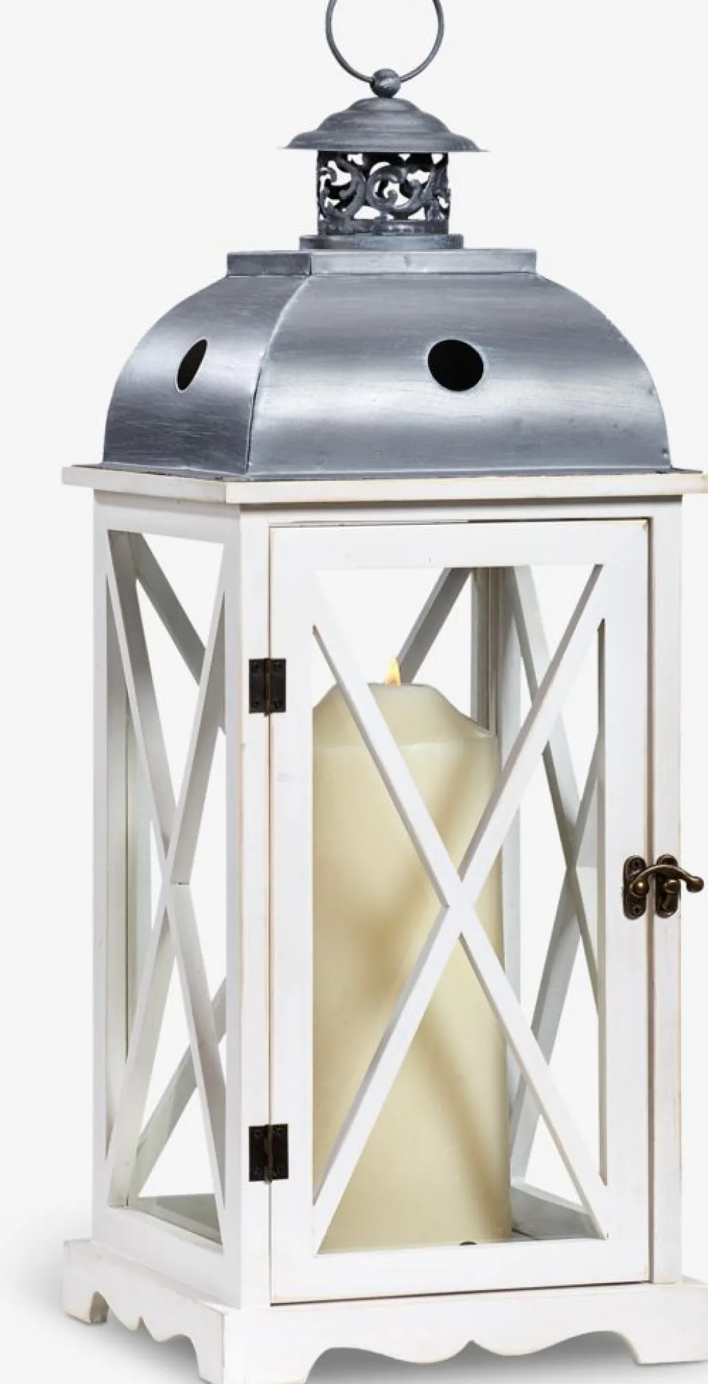 Faroles>JYSK BOBFarol BOB A22xL22xA58cm blanco