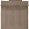 Juegos De Funda Nórdica>JYSK BONNIEBASICJuego funda nórdica microfibra BONNIE 155x220 arena oscuro