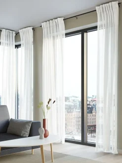 Cortinas Traslúcidas>JYSK BORENCortina BOREN 1x140x245 blanco crudo