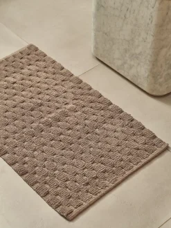 Alfombras De Baño>JYSK BORGHOLMPLUSAlfombrilla de baño BORGHOLM 50x80 Arena oscuro