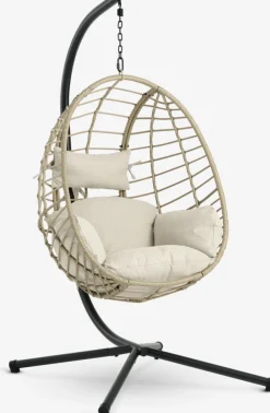 Muebles De Jardín|Hamacas Y Sillas Colgantes>JYSK BORKSilla colgante BORK A96xA192xP124 Natural