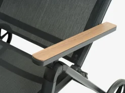 Muebles De Jardín|Tumbonas>JUTLANDIA BREDSTENTumbona BREDSTEN A79xL187 negro