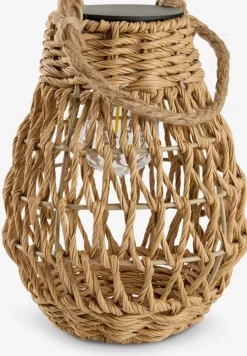 Iluminación Exterior>JYSK BREMSELámpara a pilas BREMSE Ø18xA22cm natural