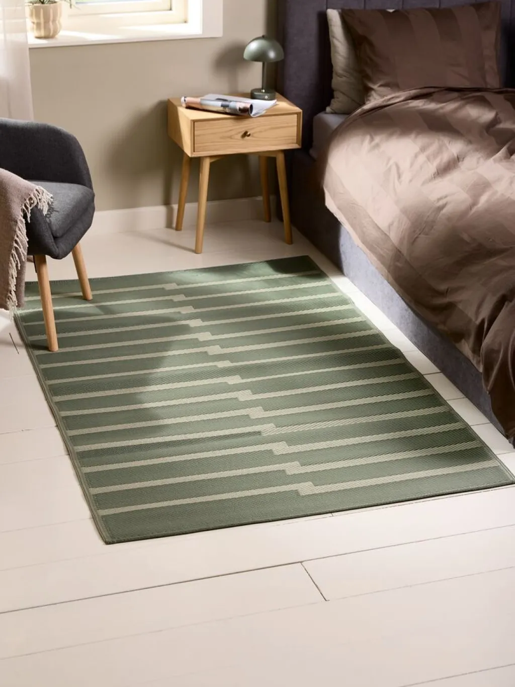 Alfombras Interior Y Alfombras Exterior|Alfombras>JYSK BROKKURTAlfombra BROKKURT 120x180 Verde