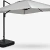 Sombrillas>JUTLANDIA BUBERGSombrilla colgante BUBERG A300xL300 gris claro