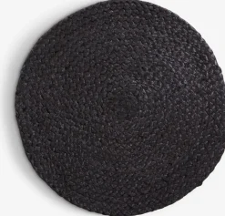 Manteles Individuales>JYSK BUKKETORNMantel individual BUKKETORN Ø38 Negro