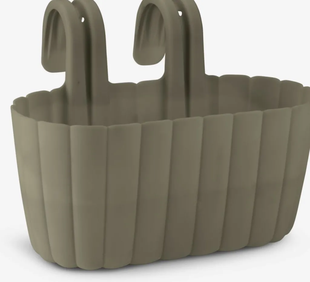 Maceteros>JYSK BUKSEBIEJardinera para balcón BUKSEBIE A25xL32xA25 variado