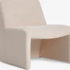 Sillones>JYSK BULLERUPSillón BULLERUP tela de felpa blanco crudo
