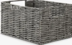Todas Las Cestas|Cestas Y Cajas>JYSK CASPERSENCesta CASPERSEN A17xL23xA13cm gris