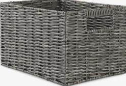 Todas Las Cestas|Cestas Y Cajas>JYSK CASPERSENCesta CASPERSEN A20xL26xA16cm gris