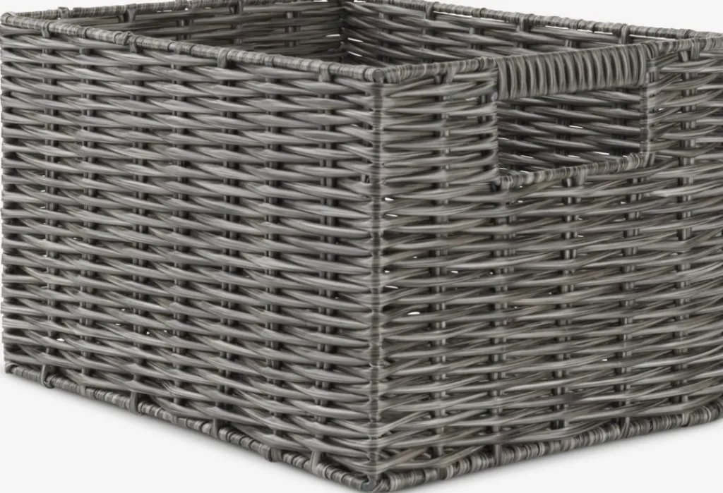 Todas Las Cestas|Cestas Y Cajas>JYSK CASPERSENCesta CASPERSEN A20xL26xA16cm gris