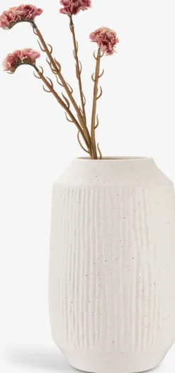 Jarrones>JYSK CHRISTIANJarrón CHRISTIAN Ø21xA33cm blanco