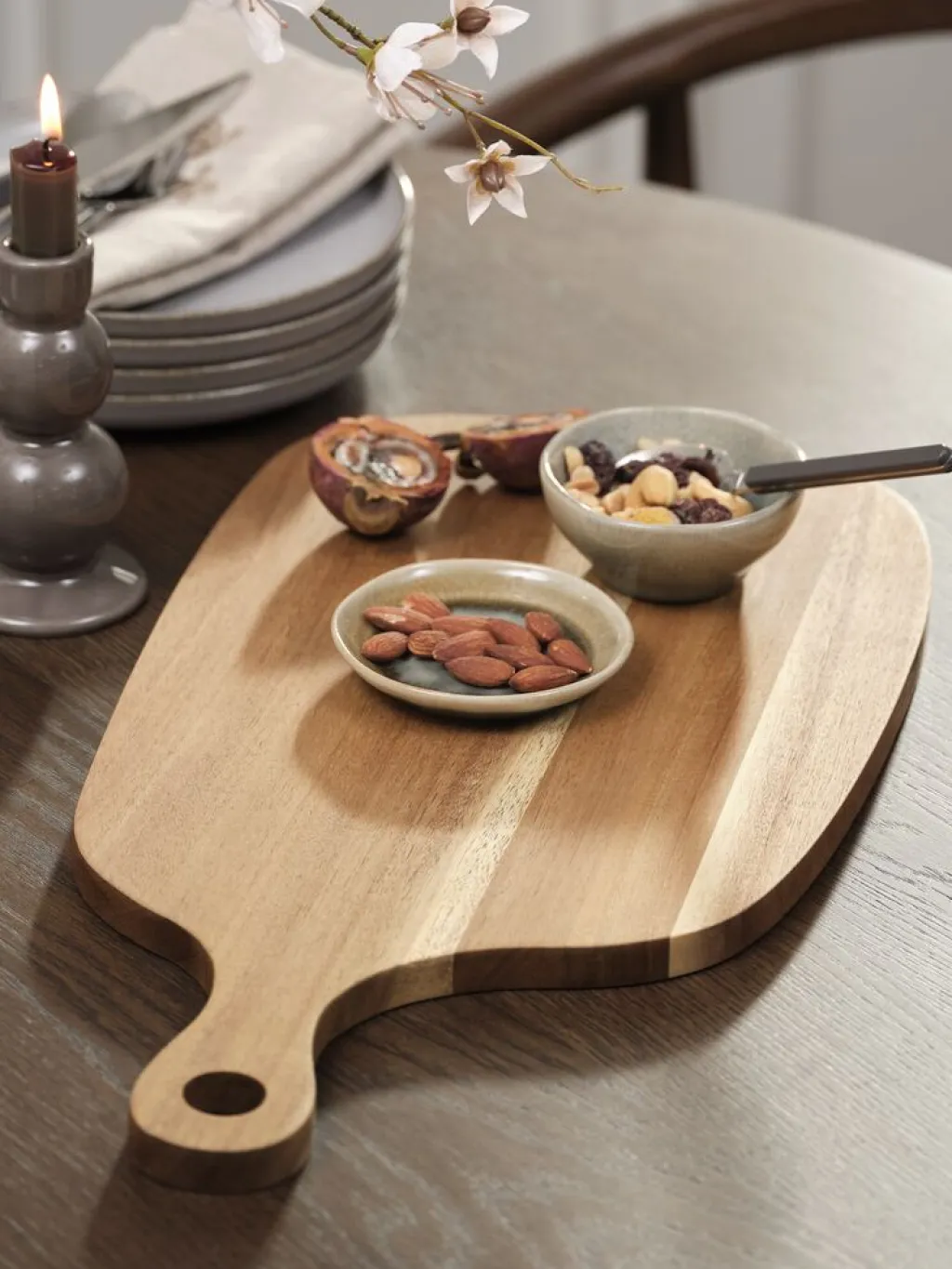 Accesorios De Cocina>JYSK CLAESTabla de cortar CLAES A25xL50cm madera de acacia