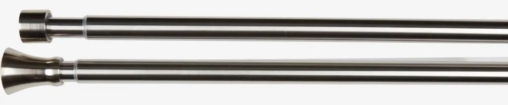 Barras Y Rieles Para Cortinas>JYSK CONEBarra de cortina doble CONE 200-340cm Acero